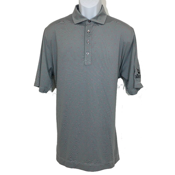 FootJoy Other - FootJoy Mens Golf Polo Shirt L Gray Athletic Fit